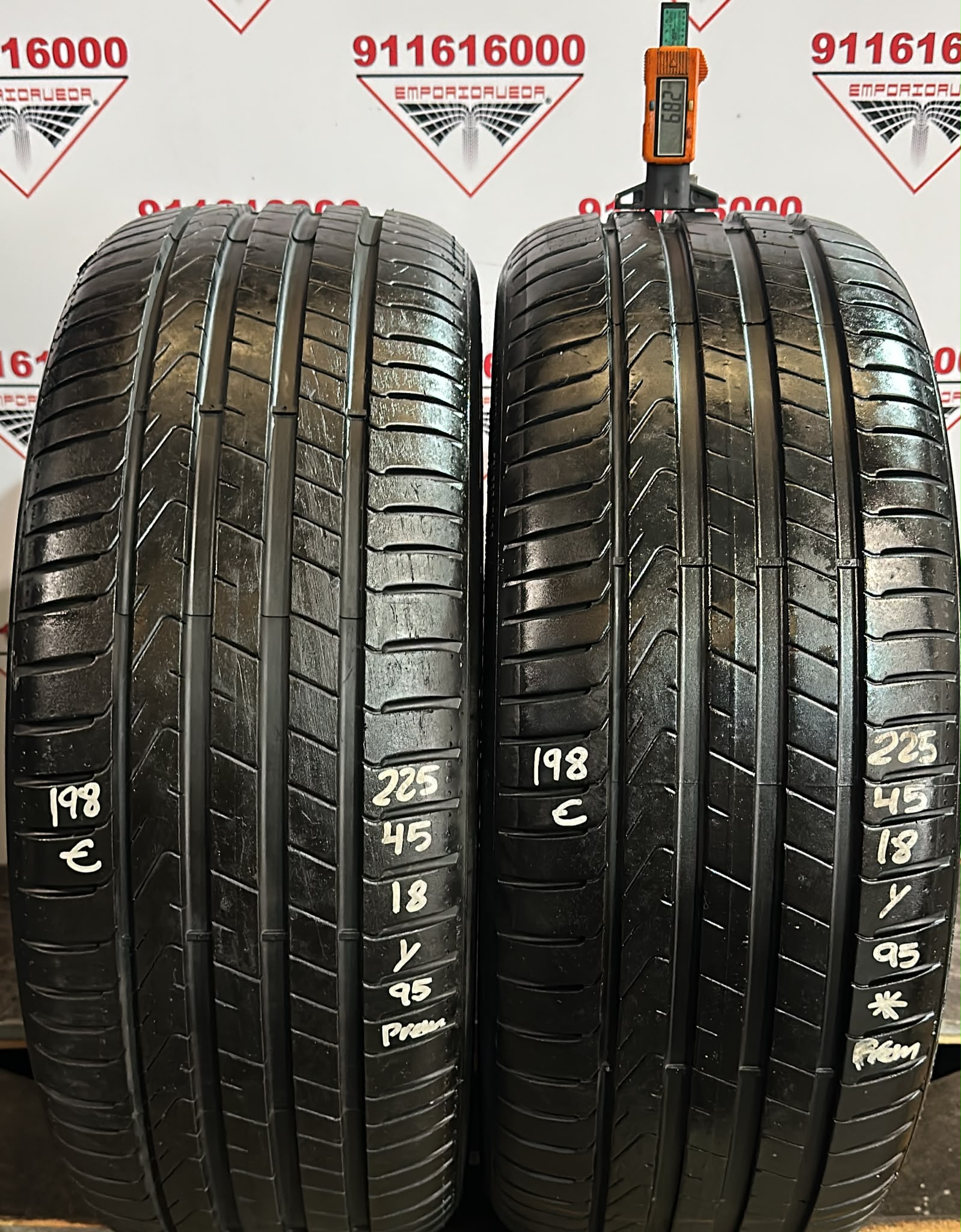 PIRELLI CINTURATO P7 USADO  225/45 R18 91 Y